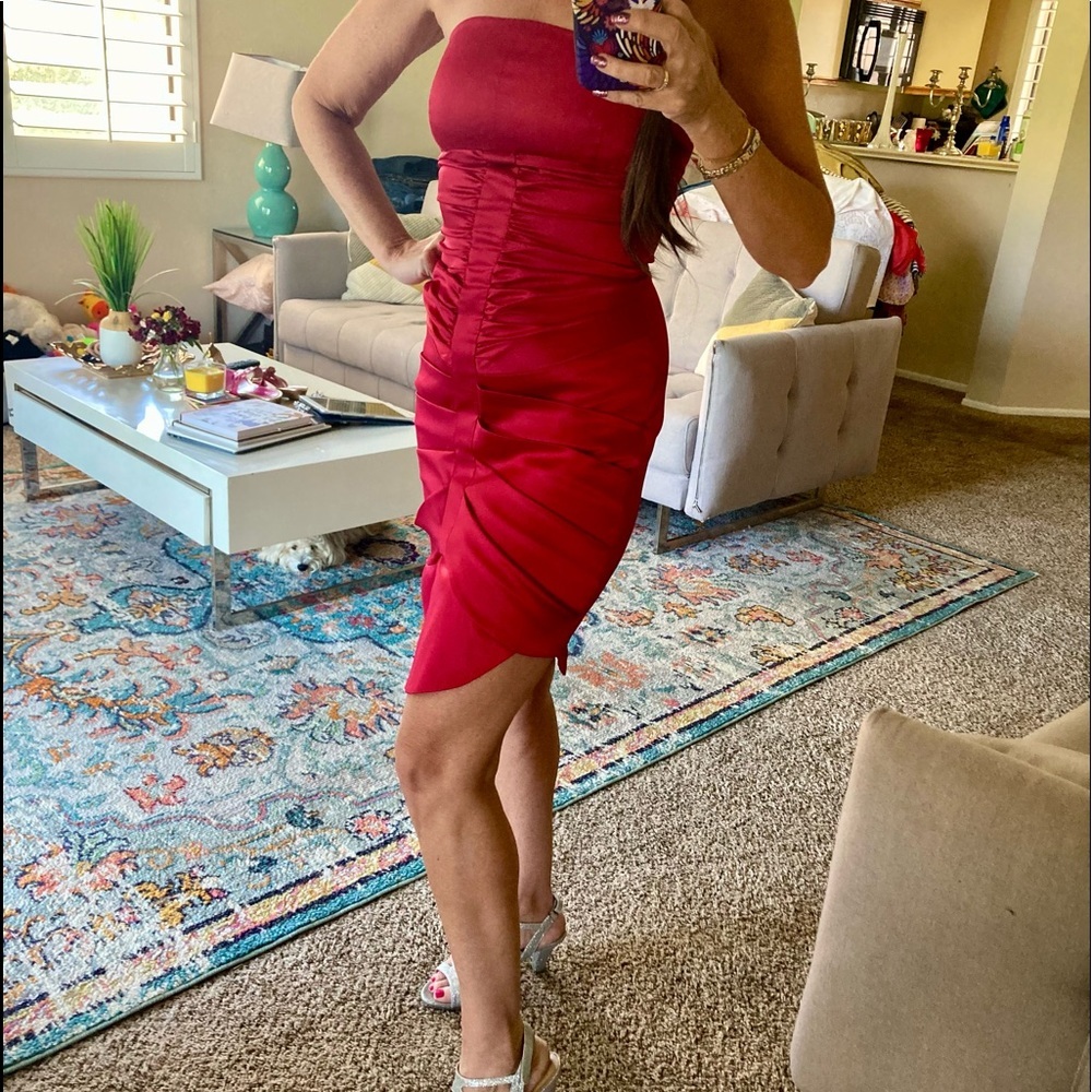 Red Marciano By Guess strapless dress XS